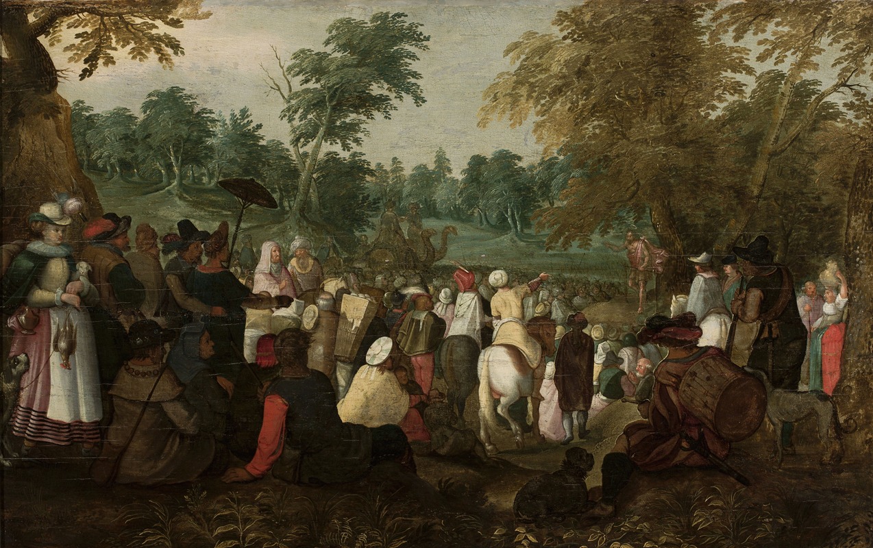 Sermon of St. John by Аноним — digital art print download