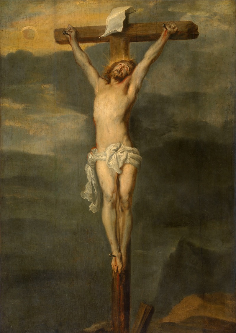 Christ on the Cross by Антоний ван Дейк — digital art print download
