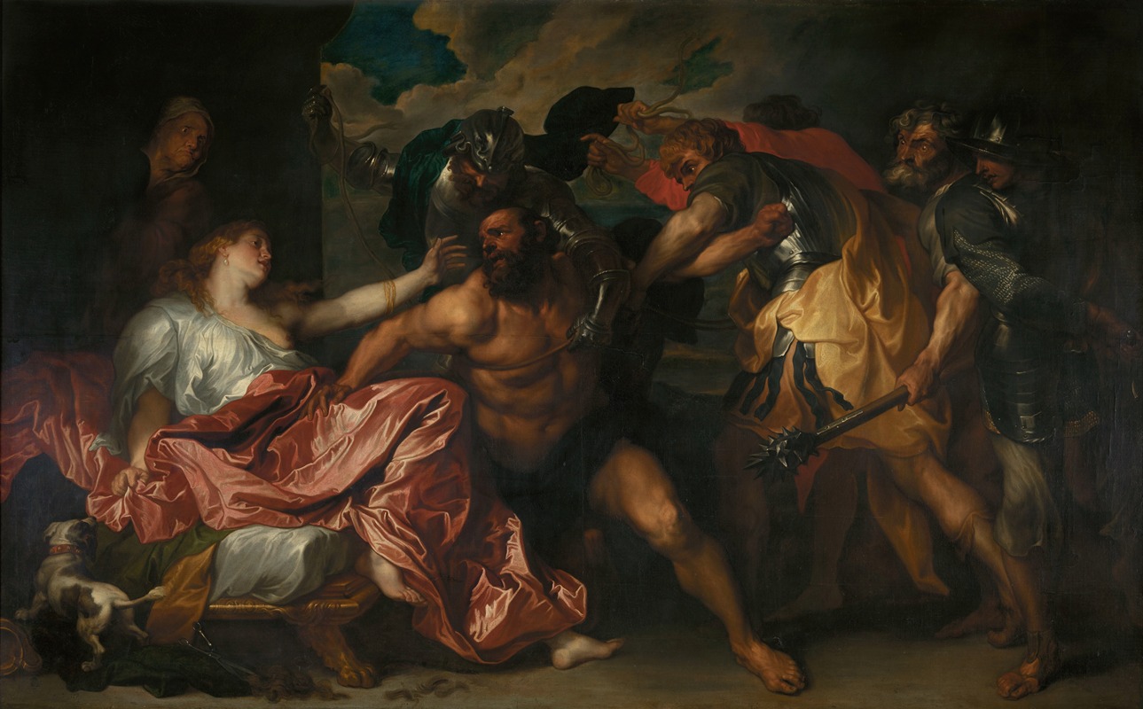 Samson and Delilah by Антоний ван Дейк — digital art print download