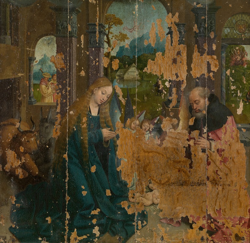 The Nativity by Бернард ван Орлей — digital art print download