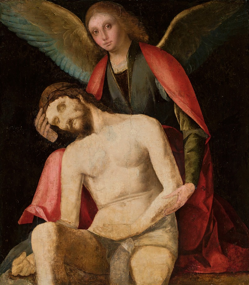 Angel Pieta by Boccaccino — digital art print download
