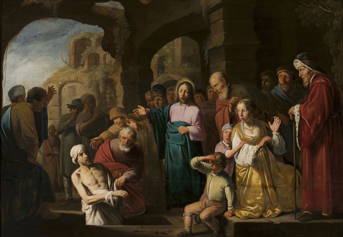 Raising of Lazarus — Claes Moeyaert