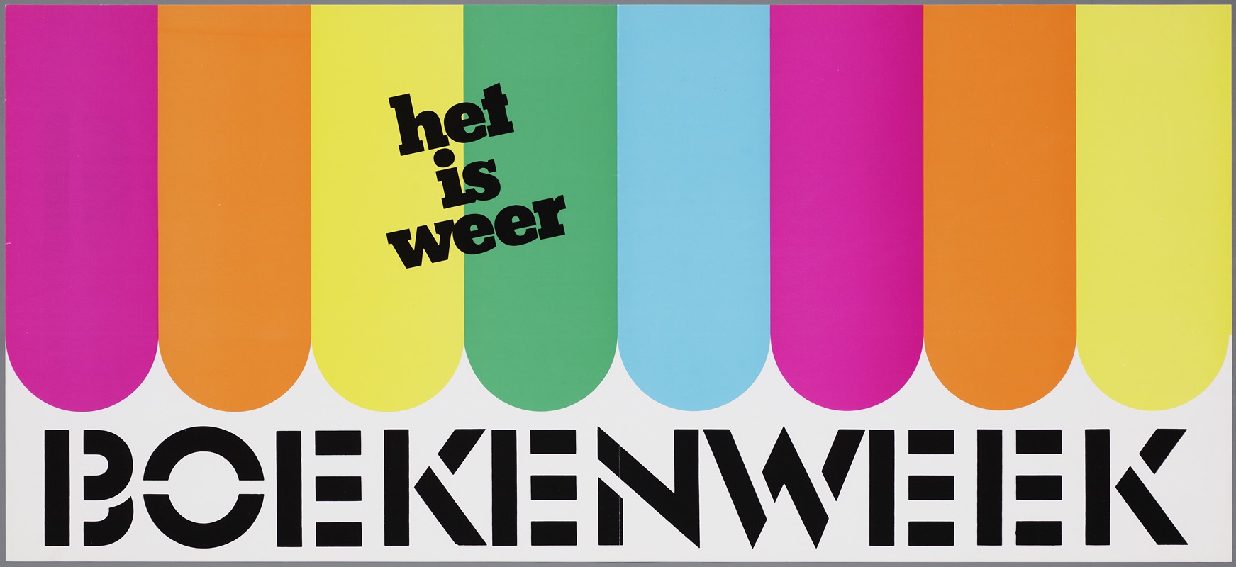 Het is weer boekenweek by CPNB, 1975 — digital art print download