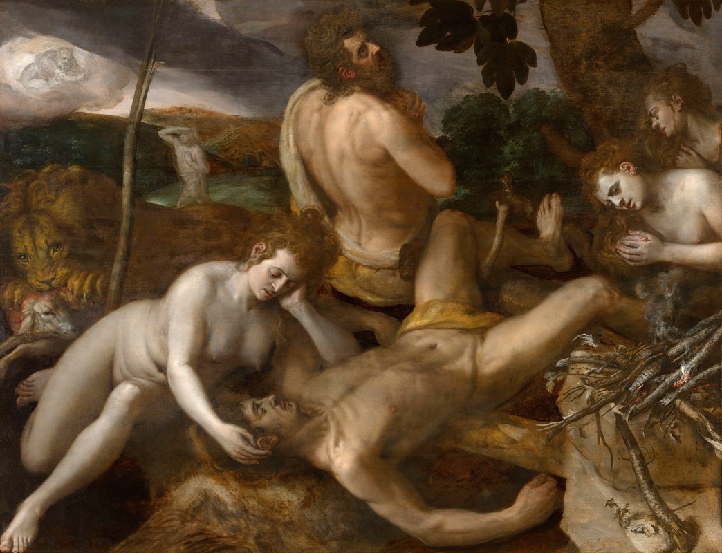 The Lamentation over Abel by Frans Floris — digital art print download