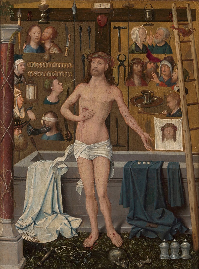 Christ with the Instruments of Passion — Goswin van der Weyden