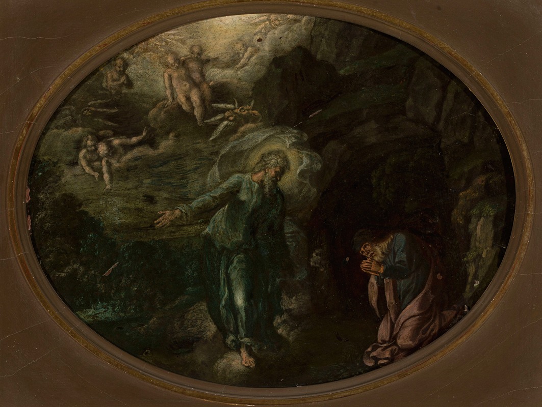 God talking to Noah by Hans Rottenhammer — digital art print download