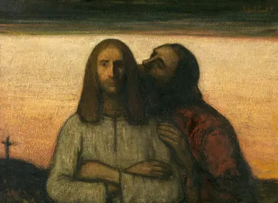 The Kiss of Judas by Якоб Смитс, 1908 — digital art print download