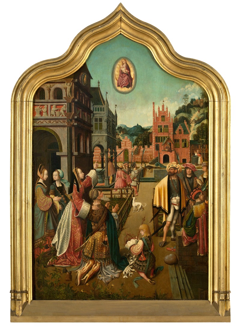 The Tiburtine Sibyl by Ян Янсз Мостаерт — digital art print download