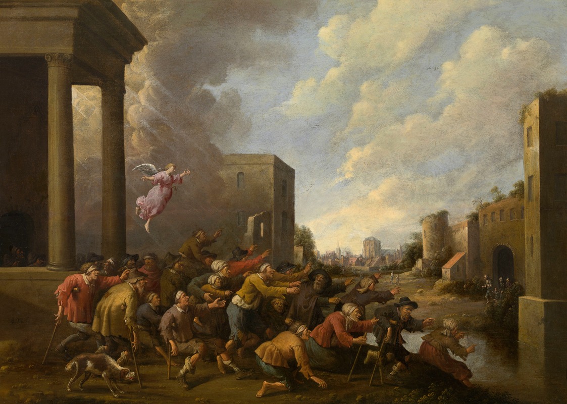 The Pool of Bethesda — Joost Cornelisz Droochsloot