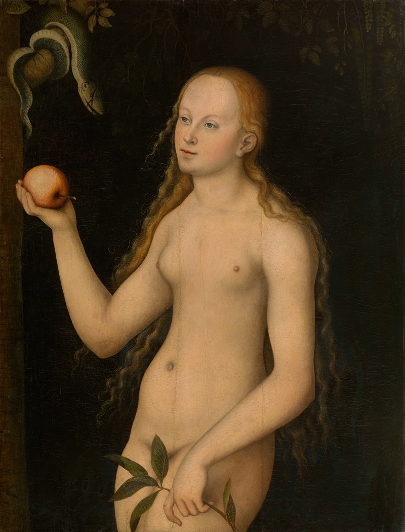 Eve by Лука Кранах Старший, 1528-1530 — digital art print download