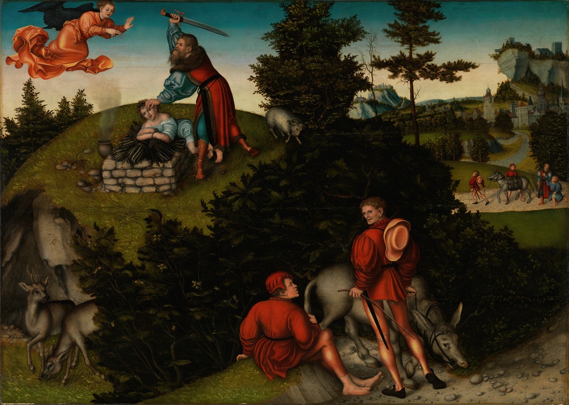 The Sacrifice of Abraham — Lucas Cranach the Elder