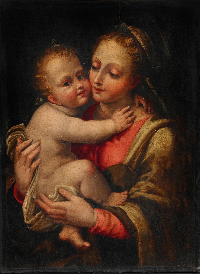 Madonna and Child by Lucia Anguissola — digital art print download
