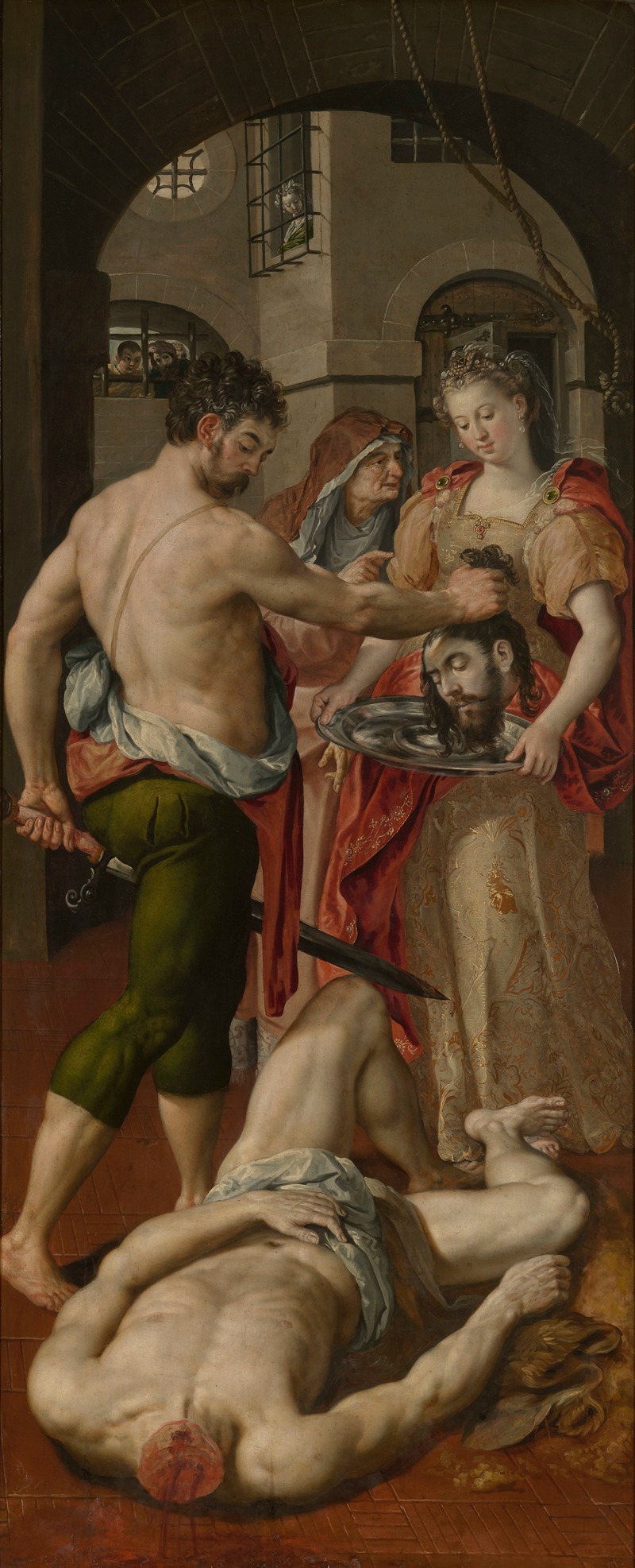 Beheading of John the Baptist — Maerten De Vos