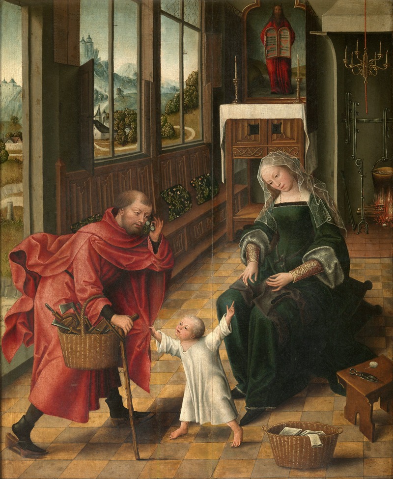 The Holy Family — Master of the Legend of Saint Magdalene