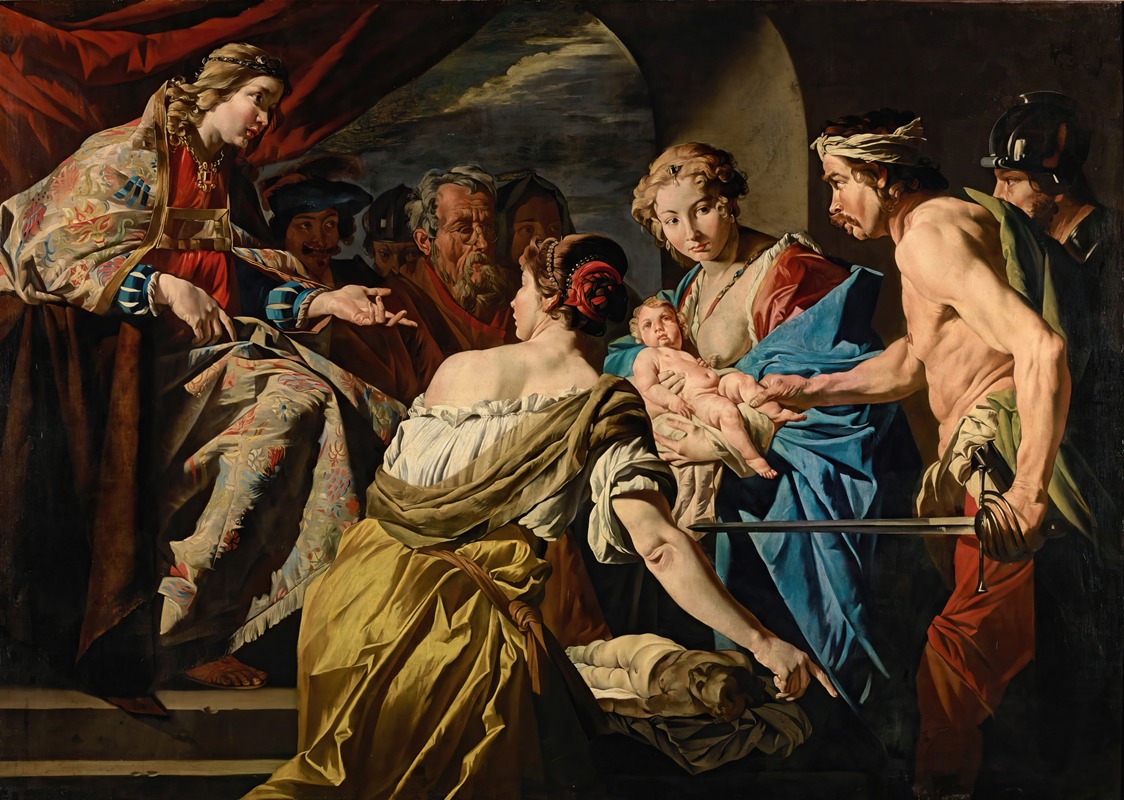 The Judgement of Solomon — Matthias Stom