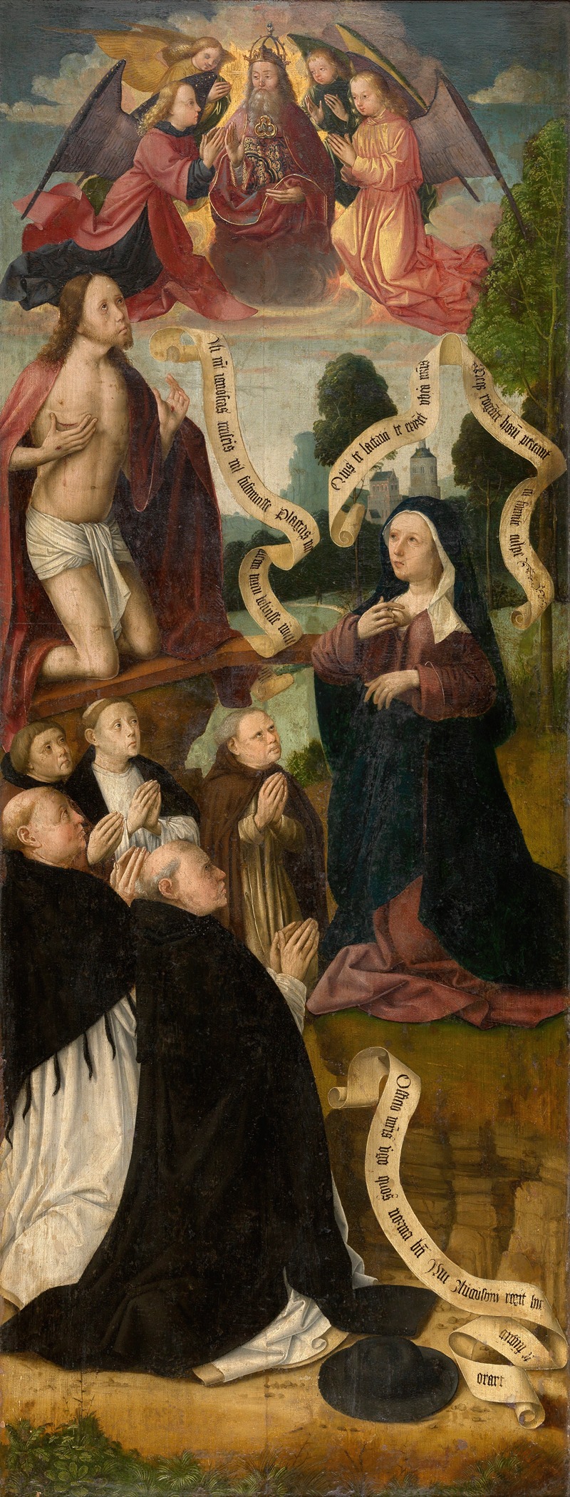 Stairway to Heaven by Meester van de Amsterdamse Dood van Maria, 1490 — digital art print download