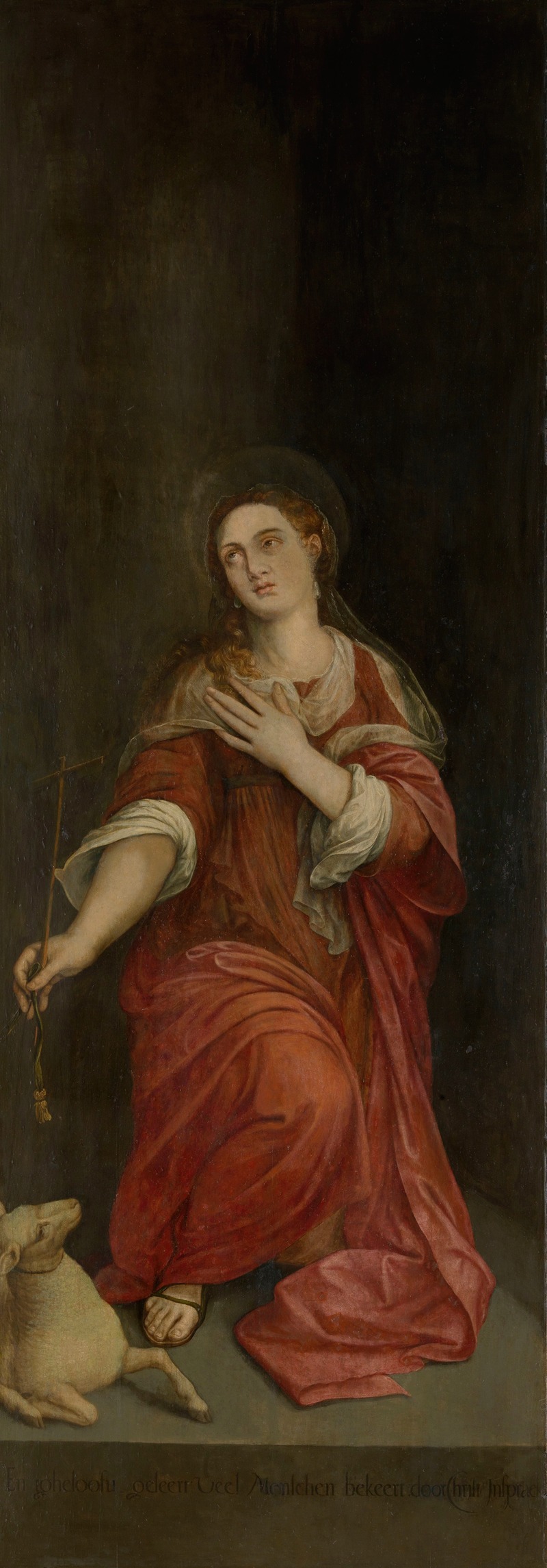 Saint Margaret by Michiel Coxie — digital art print download