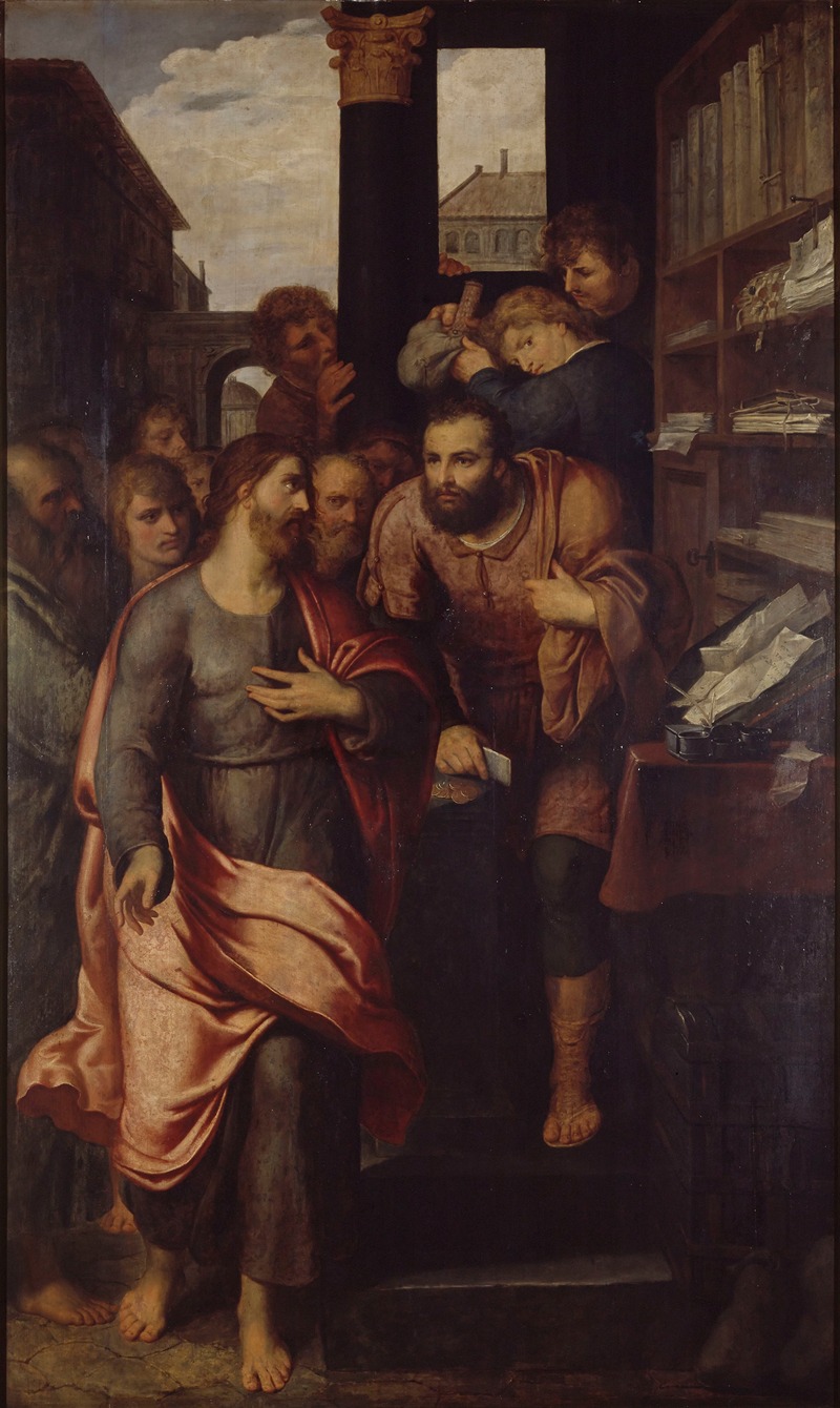 The Calling of Matthew by Отто ван Вейн — digital art print download