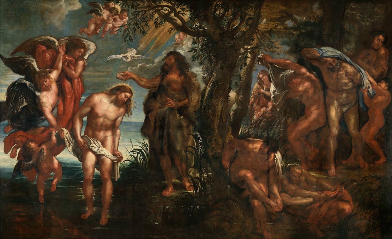 The Baptism of Christ — Peter Paul Rubens