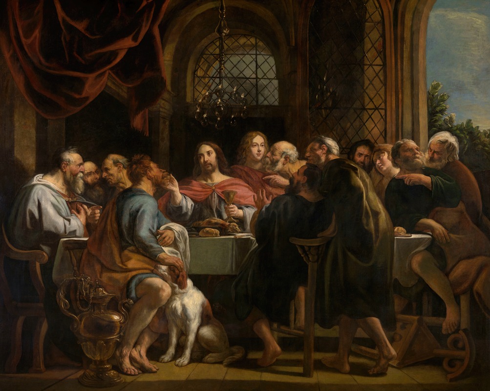 The Last Supper by Петер Пауль Рубенс, 1654-1655 — digital art print download