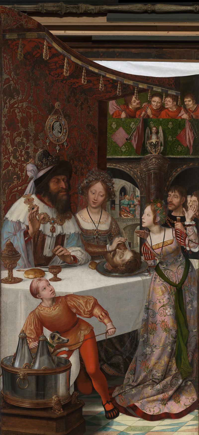 Beheading of John the Baptist — Quentin Massys