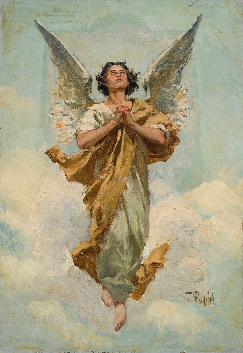 Angel by Тадеуш Попель — digital art print download