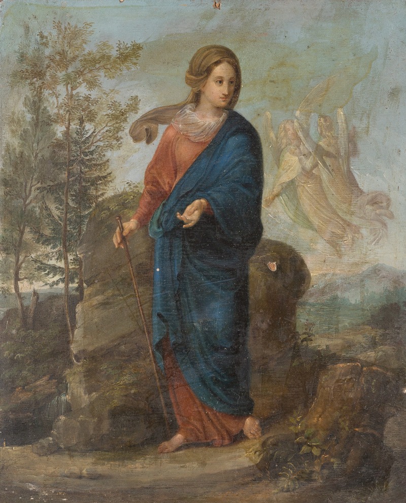 Pilgrimage of a Saint by Вильгельм Кандлер — digital art print download