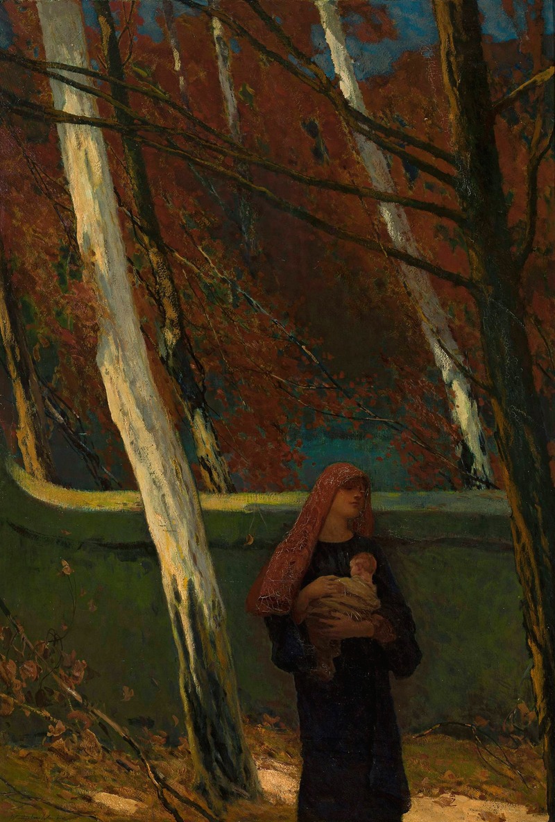 Madonna by Władysław Wankie — digital art print download