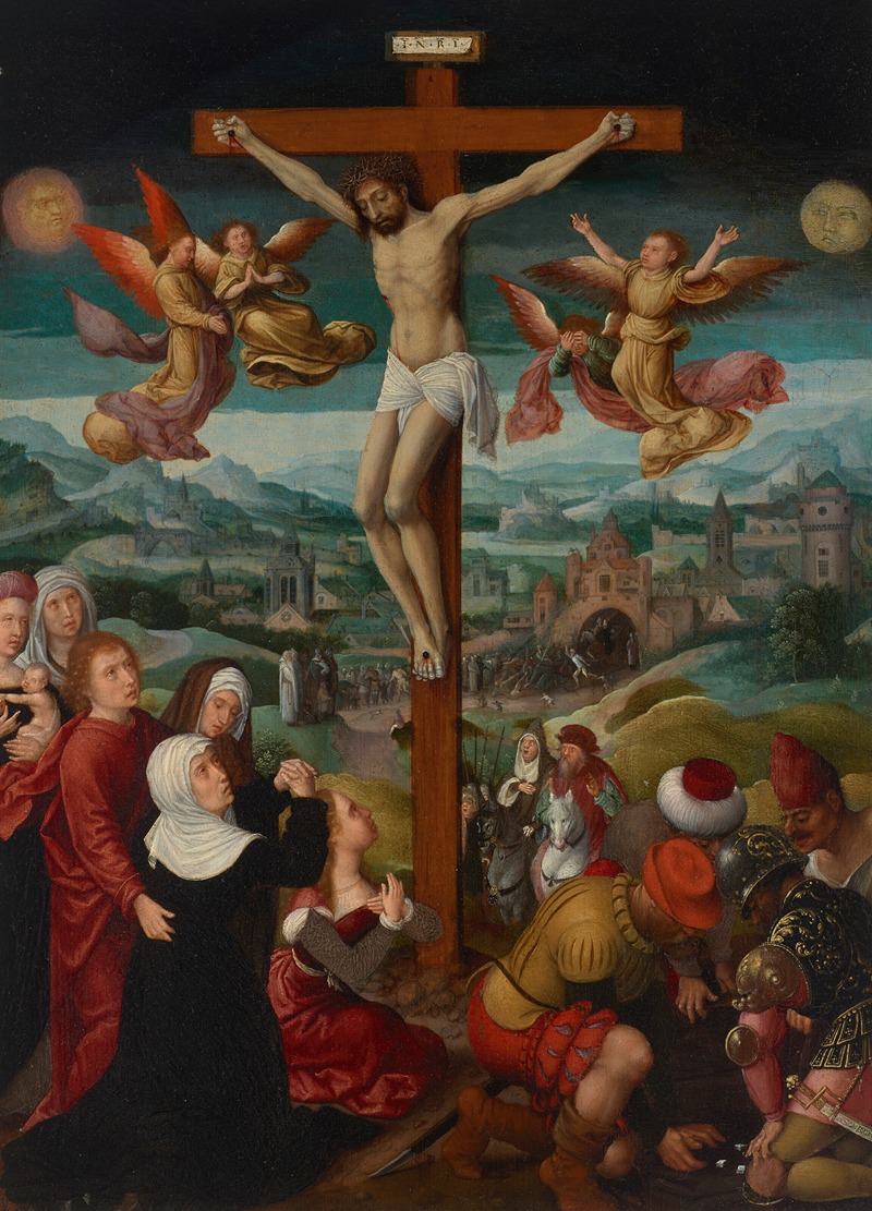 The Crucifixion by Адриан Изенбрандт — digital art print download