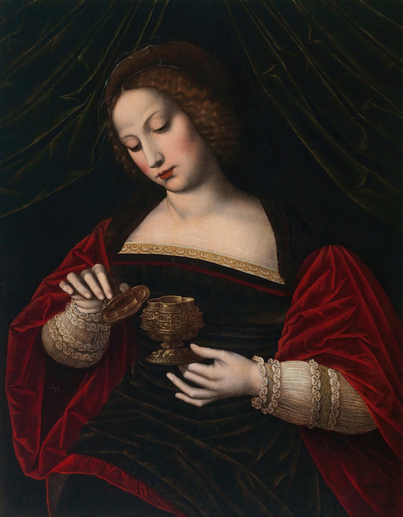 Mary Magdalen by Амбросий Бенсон — digital art print download