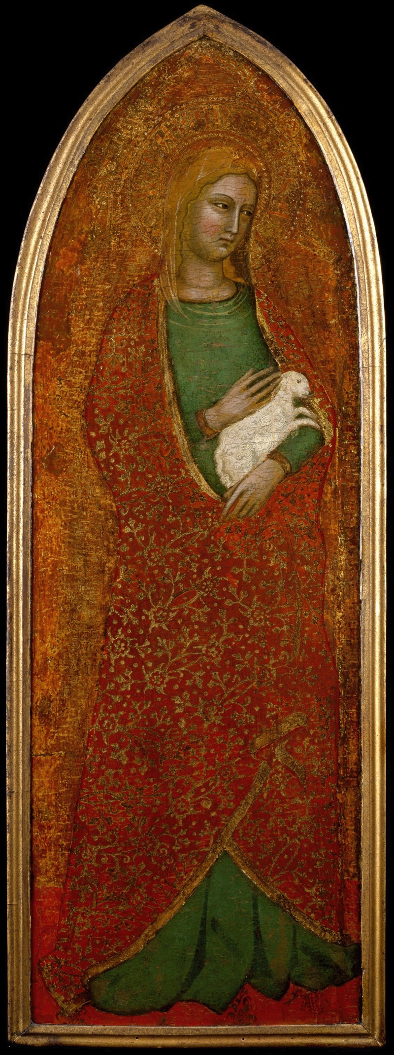 Saint Agnes by Andrea di Giusto — digital art print download