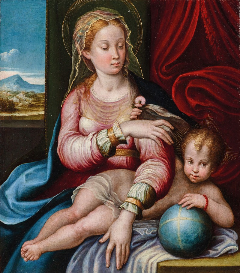 Madonna and Child by Barbara Longhi — digital art print download