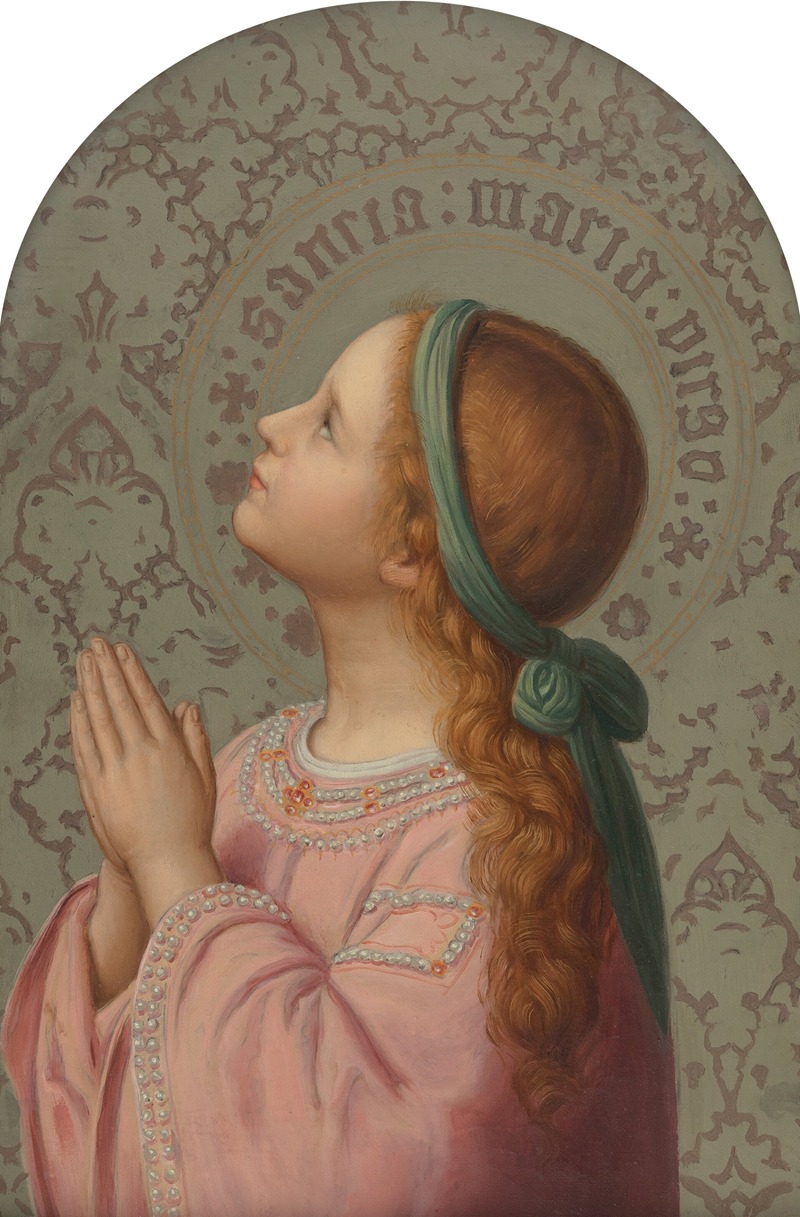 Sancta Maria Virgo by Франц Иттенбах — digital art print download