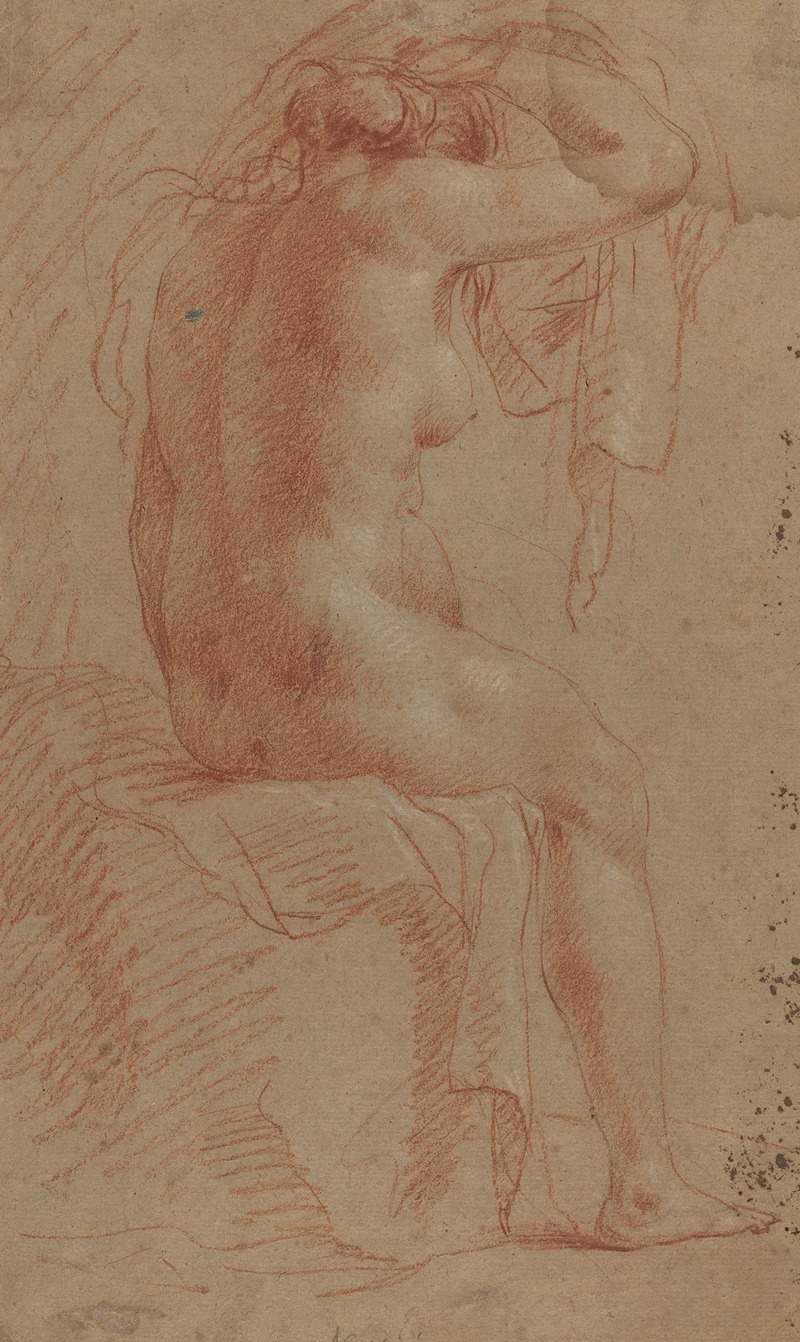 Nude Female Figure (verso) — Итальянская школа