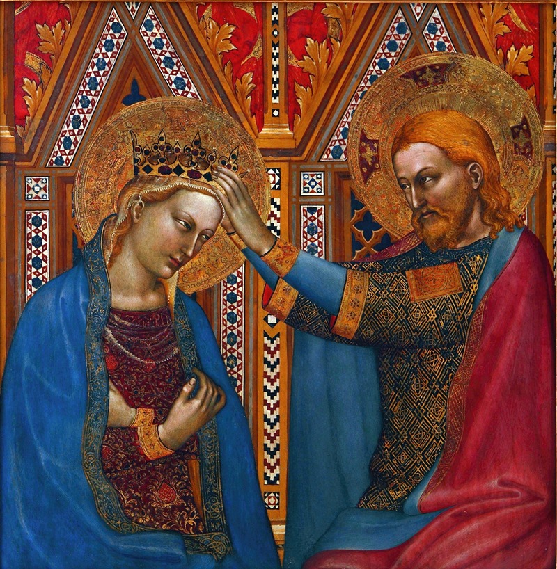 Coronation of the Virgin — Giovanni da Milano