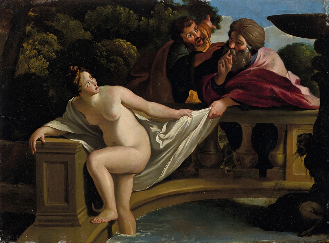 Susanna and the Elders by Giovanni Lanfranco — digital art print download