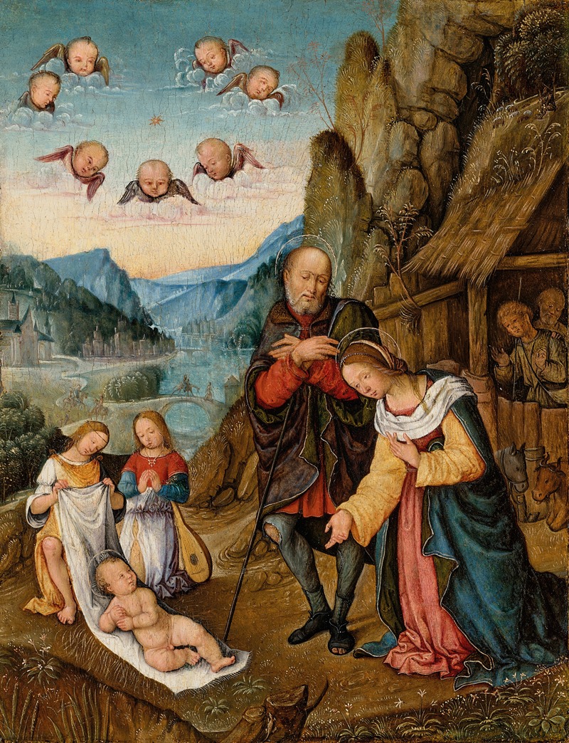 The Holy Family — Girolamo Marchesi