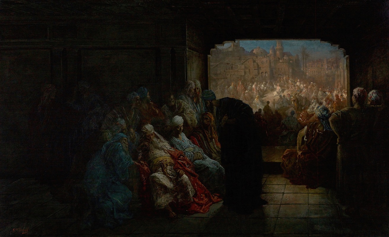 The House of Caiaphas — Gustave Doré