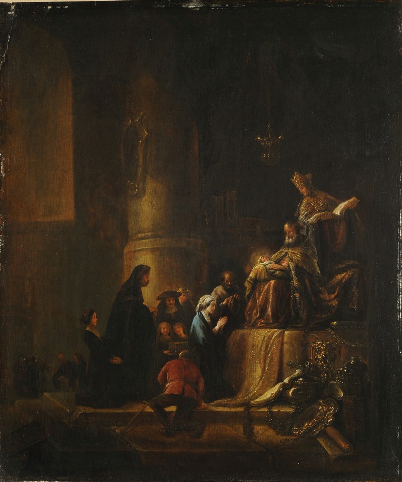 Presentation at the temple by Якоб Виллемсз. де Вет — digital art print download