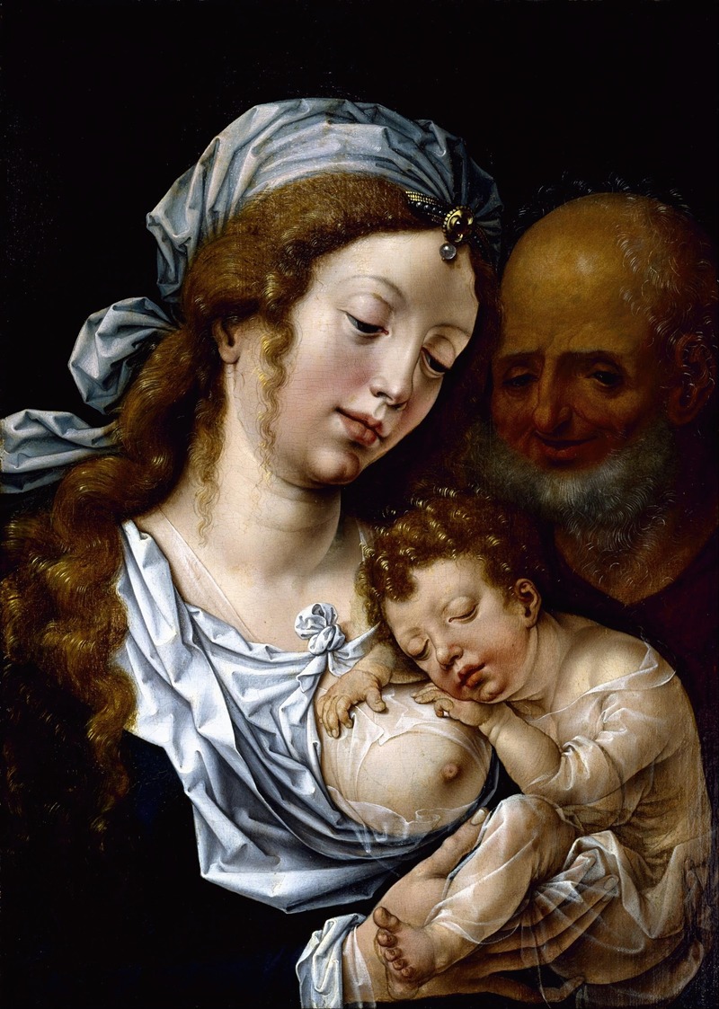The Holy Family — Jan Gossart