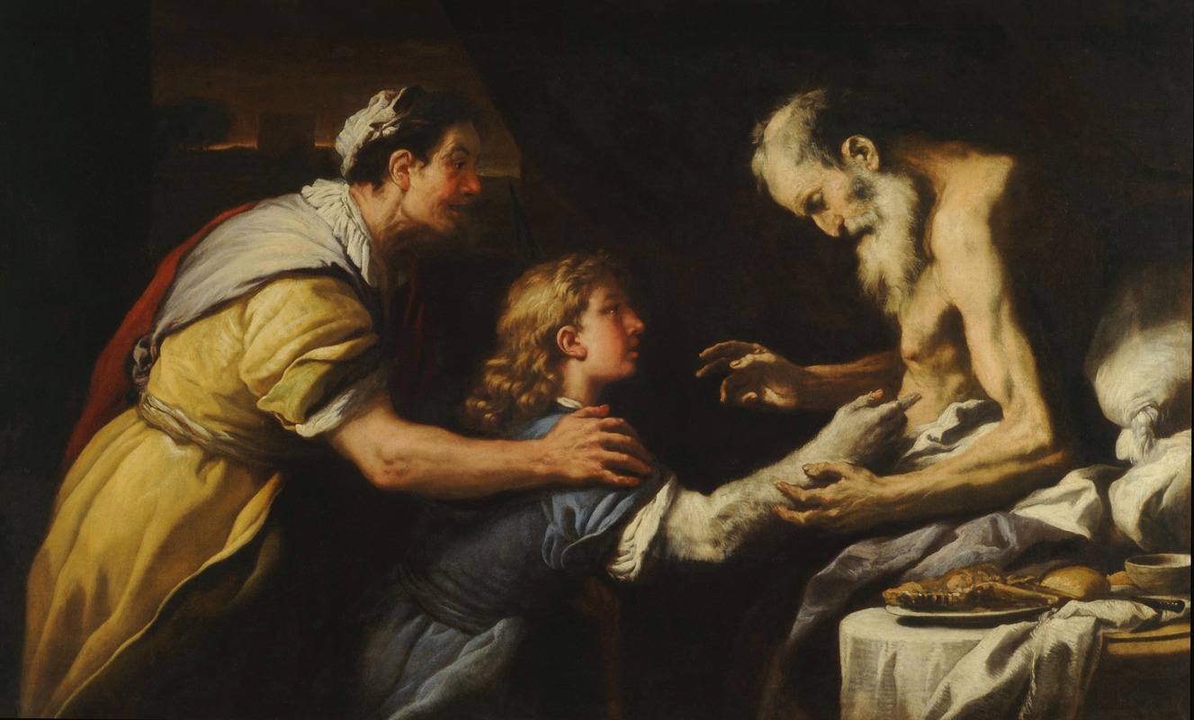 Introduction of Jacob to Isaac — Luca Giordano