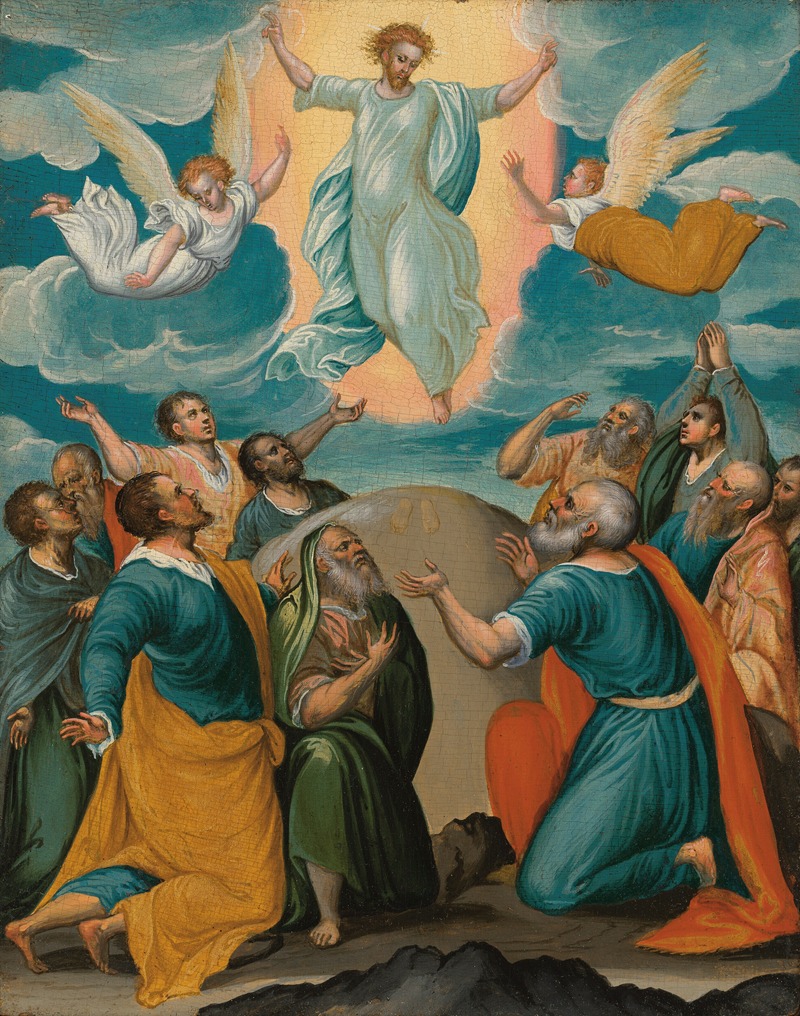 The Ascension by Mikhail Damaskinos — digital art print download