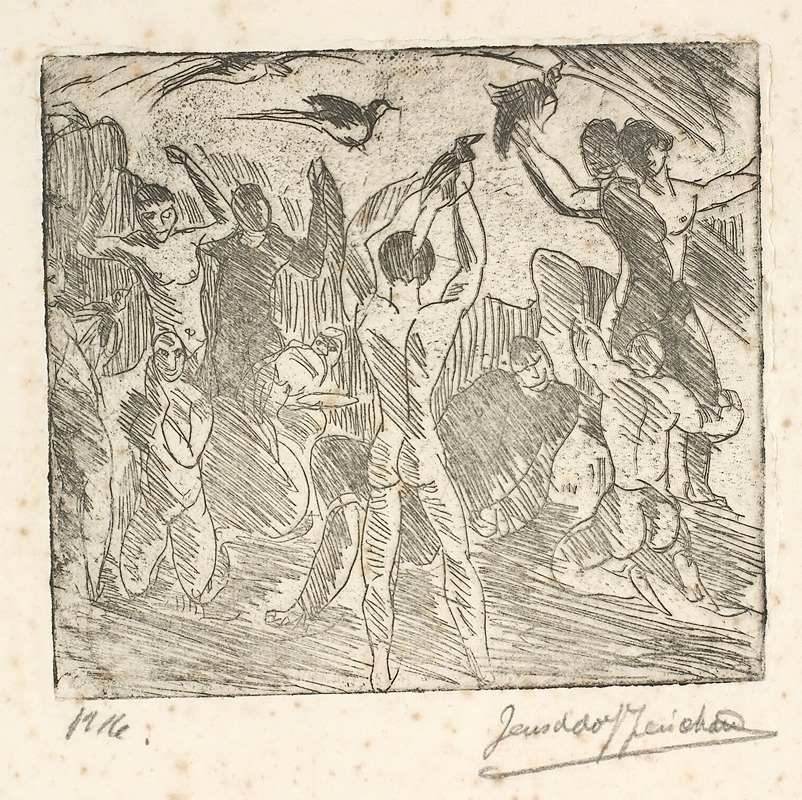 Mennesker søger varsler — Jens Adolf Jerichau