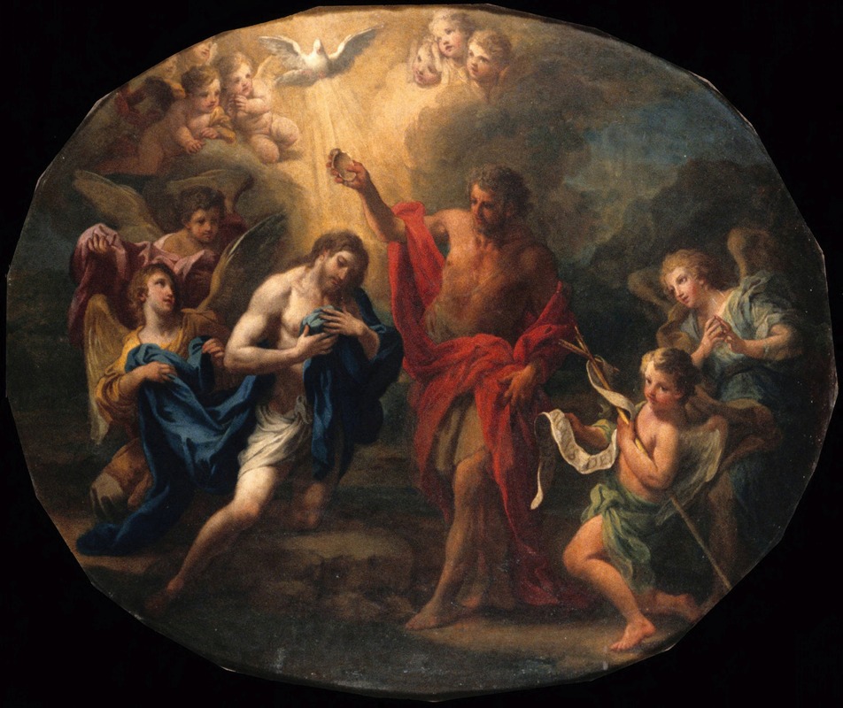 The Baptism of Christ — Sebastiano Conca