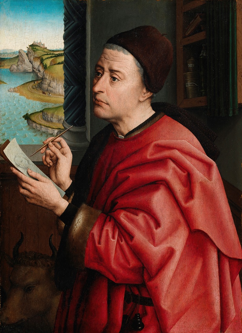 Saint Luke Portraying the Virgin — Аноним