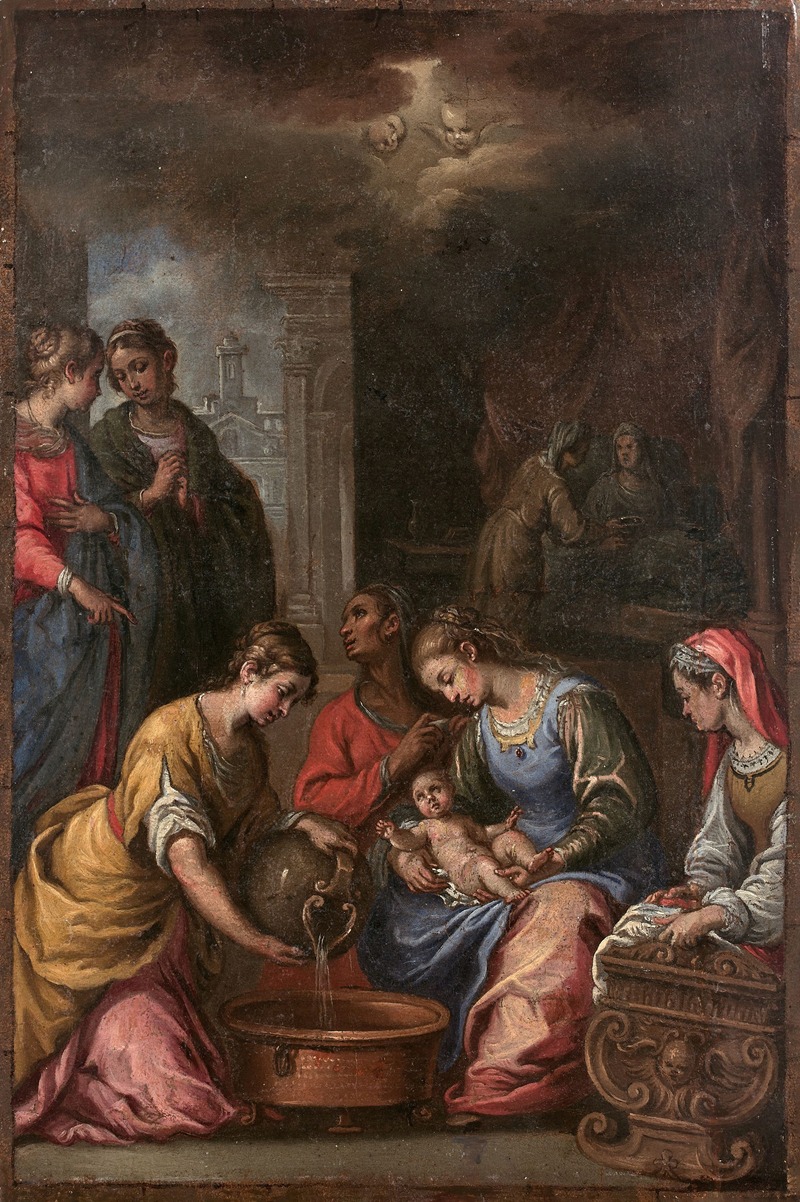La Naissance de la Vierge by Claudio Ridolfi — digital art print download