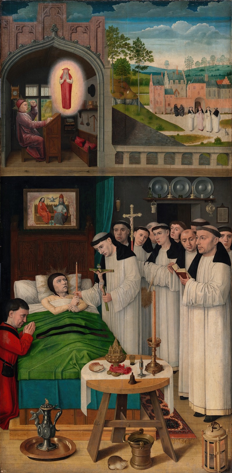 Scenes from the Life of Saint Augustine — Master of Saint Augustine