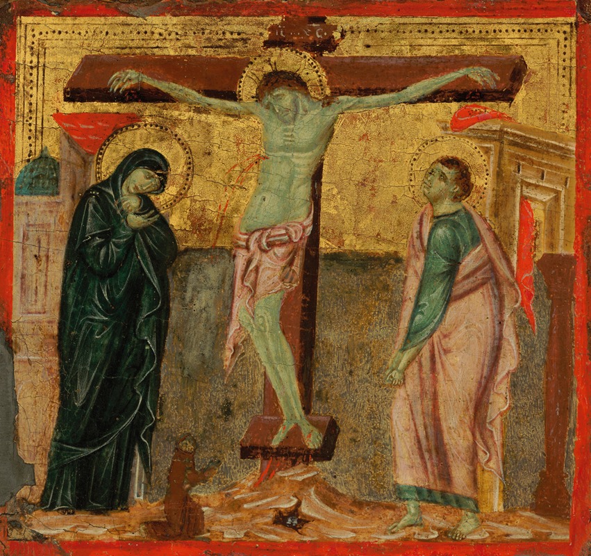 The Crucifixion by Master Of The Dotto Chapel — digital art print download