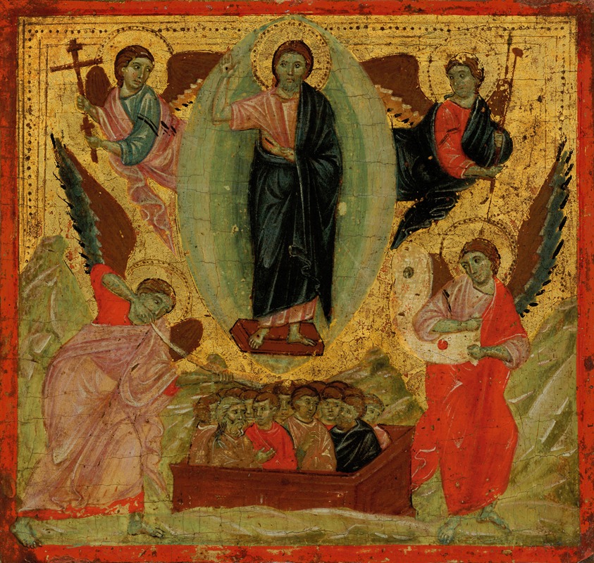 The Last Judgement by Master Of The Dotto Chapel — digital art print download
