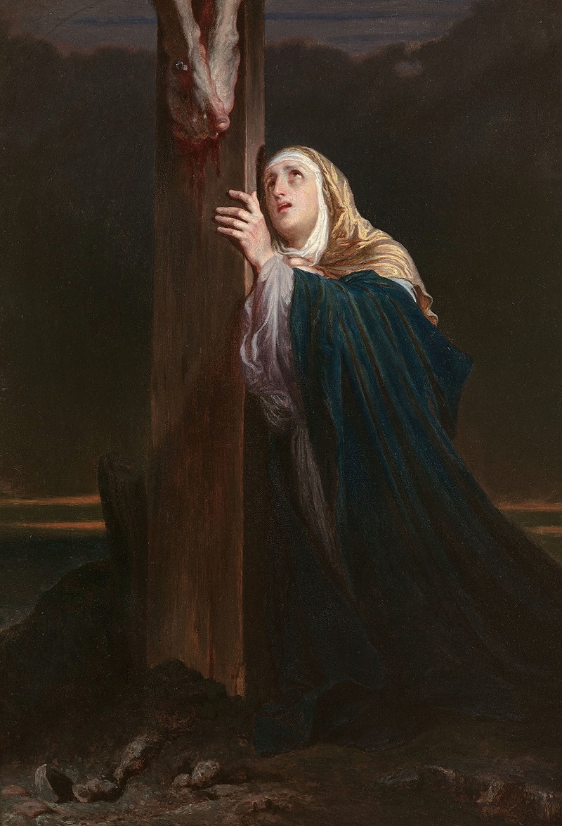 La Vierge au pied de la croix — Paul Delaroche